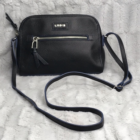 lodis charlotte leather crossbody handbag